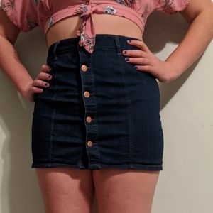 Denim skirt